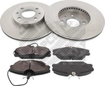 MAPCO 47150 комплект тормозов, дисковый тормозной механизм на RENAULT LAGUNA I Grandtour (K56_)