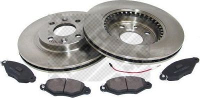 MAPCO 47156 комплект тормозов, дисковый тормозной механизм на NISSAN KUBISTAR (X76)