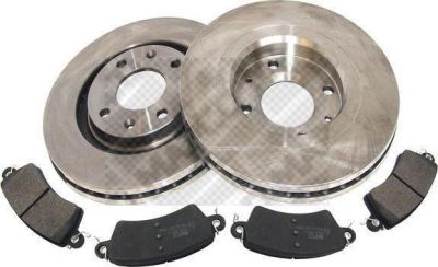 MAPCO 47158 комплект тормозов, дисковый тормозной механизм на PEUGEOT 306 кабрио (7D, N3, N5)