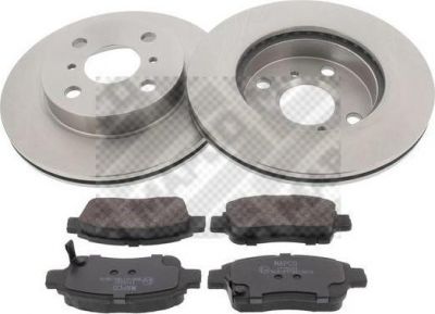 MAPCO 47505 комплект тормозов, дисковый тормозной механизм на TOYOTA YARIS (SCP1_, NLP1_, NCP1_)