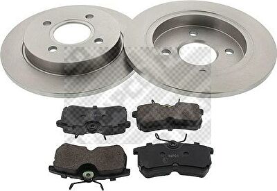 MAPCO 47656 комплект тормозов, дисковый тормозной механизм на FORD FOCUS седан (DFW)