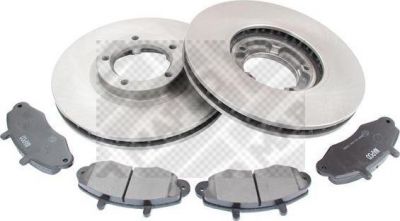 MAPCO 47665 комплект тормозов, дисковый тормозной механизм на FORD TRANSIT c бортовой платформой/ходовая часть (E_ _)