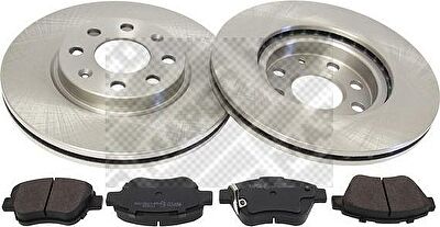 MAPCO 47711 комплект тормозов, дисковый тормозной механизм на OPEL CORSA D