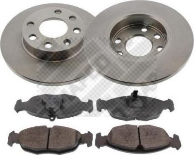 MAPCO 47751 комплект тормозов, дисковый тормозной механизм на OPEL ASTRA F Наклонная задняя часть (53_, 54_, 58_, 59_)