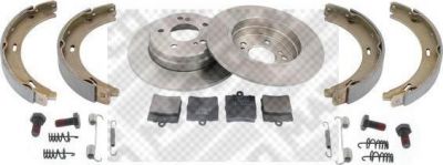 MAPCO 47806/1 комплект тормозов, дисковый тормозной механизм на MERCEDES-BENZ C-CLASS купе (CL203)
