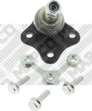 MAPCO 49703/1 Шаровая опора прав. VAG Audi A3/VW Golf 4/Bora/ New Beetle/SKODA Octavia (1J0407366C)