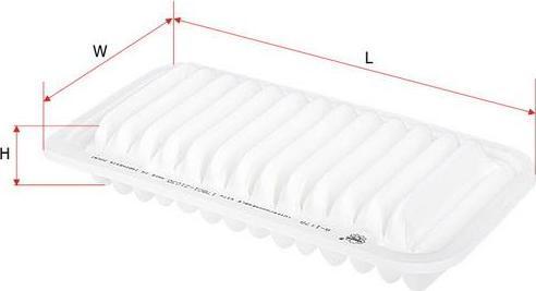 MAPCO 60125 Фильтр воздушный FORD MONDEO 4 07-