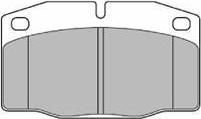 MAPCO 6145/2 комплект тормозных колодок, дисковый тормоз на OPEL OMEGA A (16_, 17_, 19_)