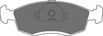 MAPCO 6225/1 комплект тормозных колодок, дисковый тормоз на FORD SCORPIO I (GAE, GGE)