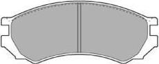 MAPCO 6345 комплект тормозных колодок, дисковый тормоз на NISSAN PRIMERA (P10)