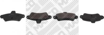 MAPCO 6370 комплект тормозных колодок, дисковый тормоз на FORD MONDEO I (GBP)