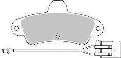MAPCO 6392 комплект тормозных колодок, дисковый тормоз на FORD MONDEO I (GBP)