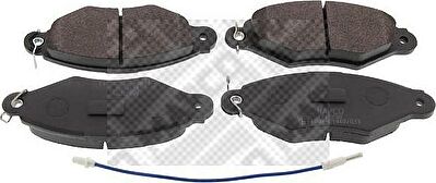 MAPCO 6472 комплект тормозных колодок, дисковый тормоз на NISSAN KUBISTAR фургон (X80)