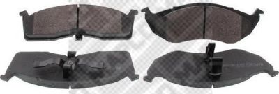 MAPCO 6488 комплект тормозных колодок, дисковый тормоз на DODGE CARAVAN