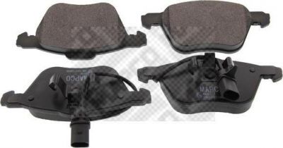 MAPCO 6553 комплект тормозных колодок, дисковый тормоз на VW SHARAN (7M8, 7M9, 7M6)