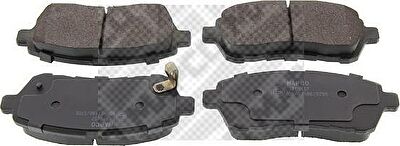MAPCO 6881 комплект тормозных колодок, дисковый тормоз на MAZDA 2 (DE)
