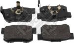 MAPCO 6937 комплект тормозных колодок, дисковый тормоз на HONDA ACCORD VIII (CU)