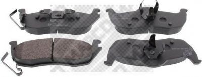 MAPCO 6939 комплект тормозных колодок, дисковый тормоз на JEEP GRAND CHEROKEE III (WH, WK)
