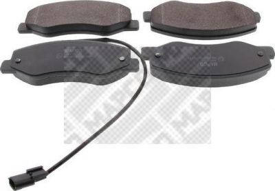 MAPCO 6943 комплект тормозных колодок, дисковый тормоз на OPEL MOVANO B фургон