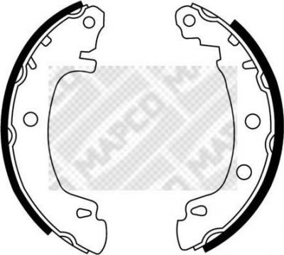 MAPCO 8129 комплект тормозных колодок на RENAULT MEGANE I Cabriolet (EA0/1_)