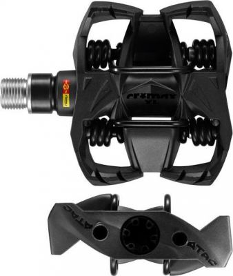 Педали MAVIC Crossmax Xl 36270001 контактные с платформой, корпус карбон, 385 гр.,