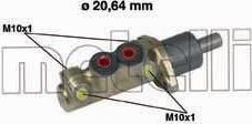 METELLI 05-0039 Цил.торм.глав. GOLFII,JETTA II 83- 1,0-1,8L