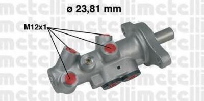 METELLI 05-0295 Гл.торм.цил.AUDI/VW/SKODA 23.81мм