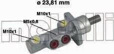 METELLI 05-0452 Главный тормозной цилиндр (23,81 mm)