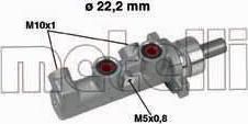 METELLI 05-0471 главный тормозной цилиндр на FIAT PANDA (169)