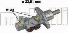 METELLI 05-0494 главный тормозной цилиндр на SKODA FELICIA I (6U1)