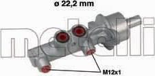 METELLI 05-0540 главный тормозной цилиндр на OPEL CORSA C фургон (F08, W5L)