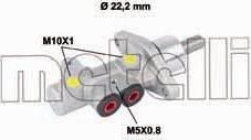 METELLI 05-0549 главный тормозной цилиндр на VW GOLF III (1H1)