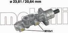 METELLI 05-0575 Главный тормозной цилиндр