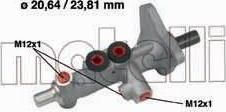 METELLI 05-0627 главный тормозной цилиндр на MERCEDES-BENZ C-CLASS купе (CL203)