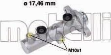 METELLI 05-0689 главный тормозной цилиндр на SUBARU LEGACY III универсал (BE, BH)