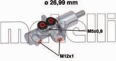 METELLI 05-0733 главный тормозной цилиндр на AUDI A6 Allroad (4FH, C6)