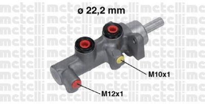 METELLI 05-0755 главный тормозной цилиндр на RENAULT LOGAN I универсал (KS_)