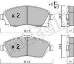 METELLI 22-0340-0 комплект тормозных колодок, дисковый тормоз на OPEL COMBO Tour