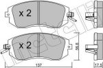 METELLI 22-0500-1 комплект тормозных колодок, дисковый тормоз на TOYOTA GT 86 купе (ZN6_)