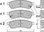METELLI 22-0510-1 комплект тормозных колодок, дисковый тормоз на CHEVROLET EPICA (KL1_)