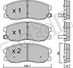 METELLI 22-0778-0 комплект тормозных колодок, дисковый тормоз на CHEVROLET CAPTIVA (C100, C140)