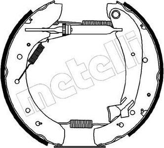 METELLI 51-0074 комплект тормозных колодок на PEUGEOT BOXER автобус (230P)