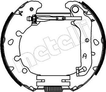 METELLI 51-0153 комплект тормозных колодок на FORD FUSION (JU_)