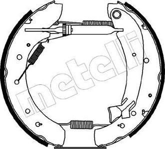 METELLI 51-0169 комплект тормозных колодок на PEUGEOT EXPERT Tepee (VF3V_)