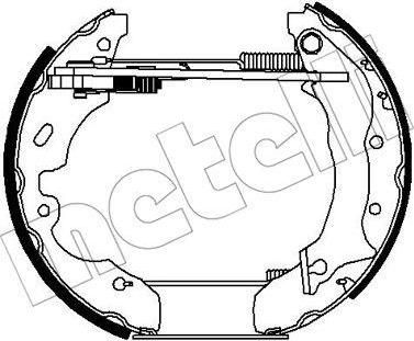 METELLI 51-0261 комплект тормозных колодок на FORD MONDEO I (GBP)