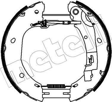 METELLI 51-0321 комплект тормозных колодок на FIAT DUCATO фургон (244)