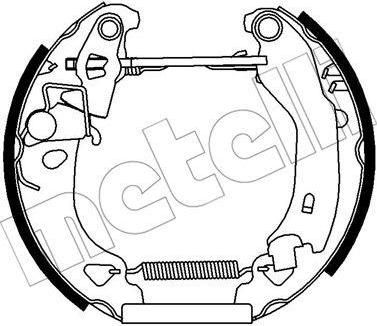 METELLI 51-0421 комплект тормозных колодок на LANCIA DEDRA SW (835)