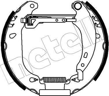 METELLI 51-0435 комплект тормозных колодок на RENAULT CLIO II (BB0/1/2_, CB0/1/2_)