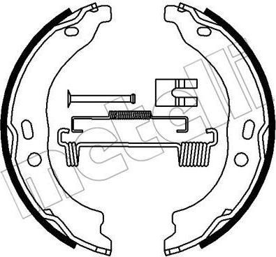 METELLI 53-0095K комплект тормозных колодок, стояночная тормозная с на FIAT DUCATO фургон (250, 290)