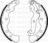 METELLI 53-0096 комплект тормозных колодок на SUZUKI SX4 (EY, GY)